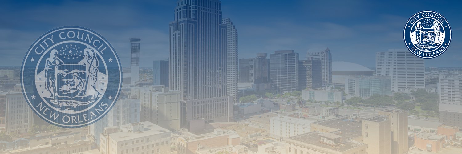 New Orleans City Council's banner