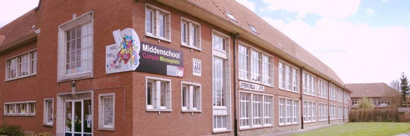 Middenschool Ieper banner
