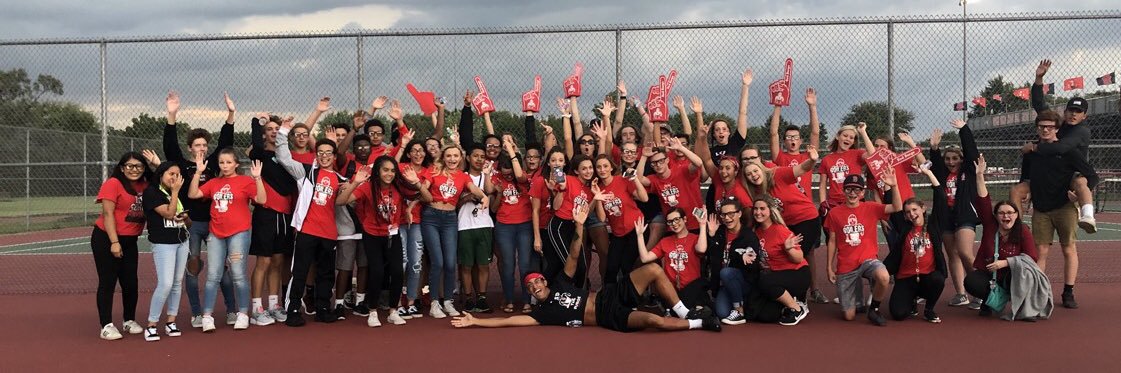 BBCHS Red Surge banner