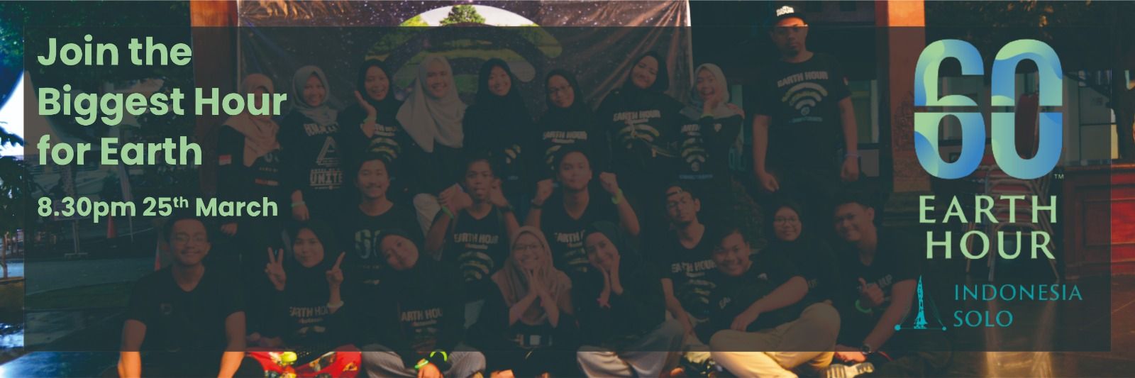 Earth Hour Solo banner
