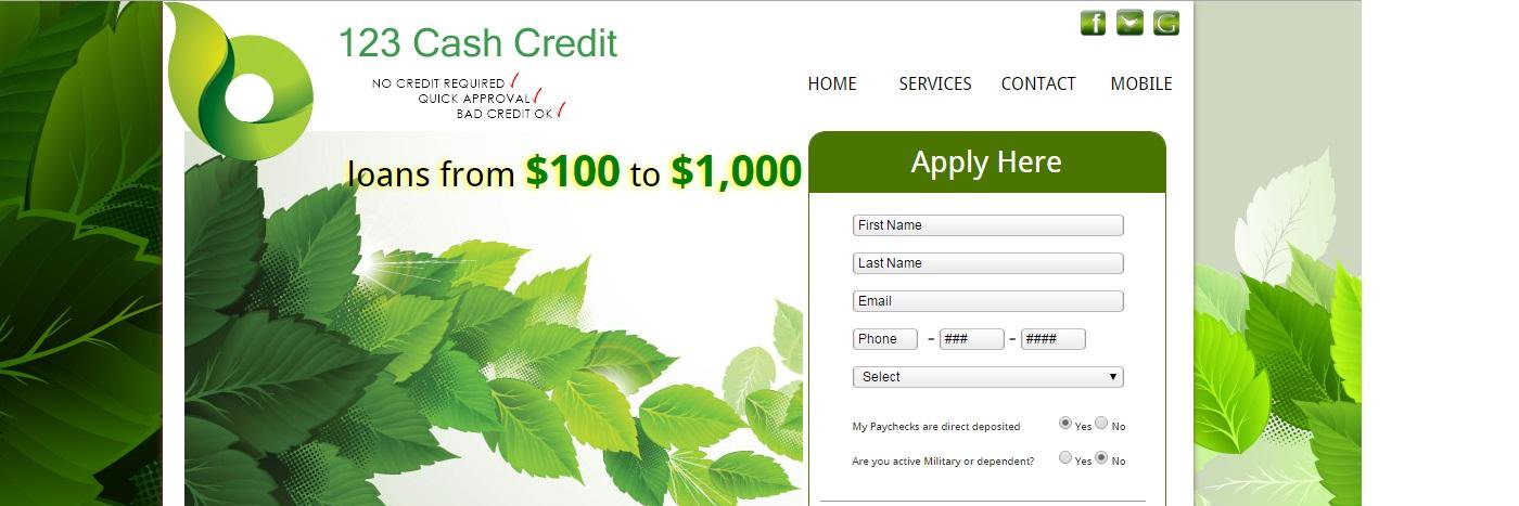 123CashCredit's profile banner image