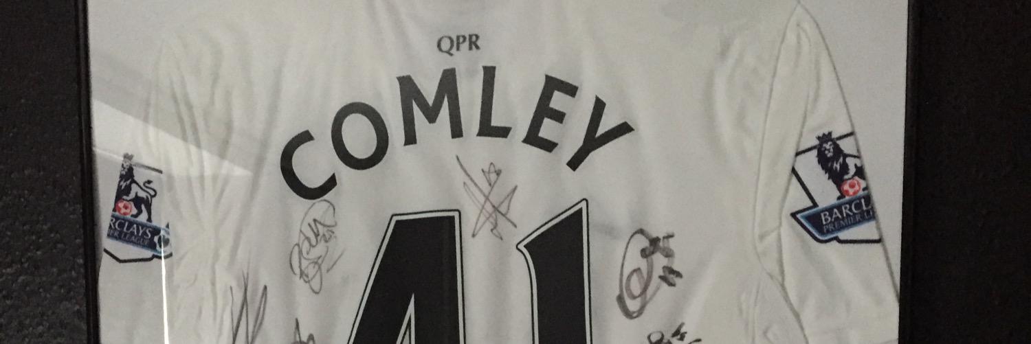 James Comley's banner