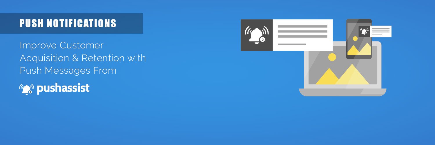PushAssist's profile banner image