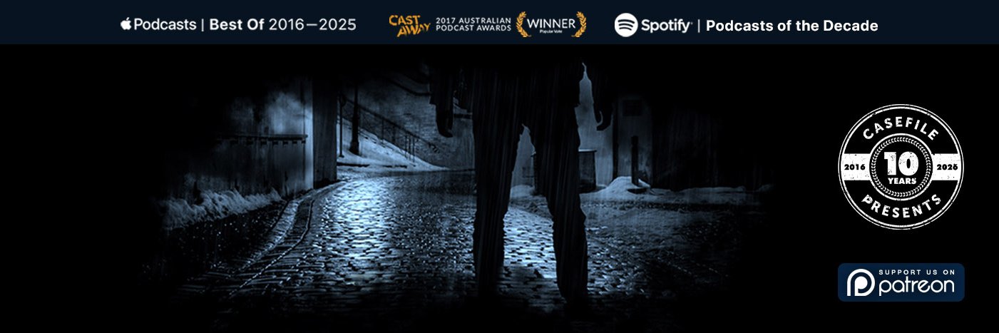 Casefile: True Crime Podcast banner