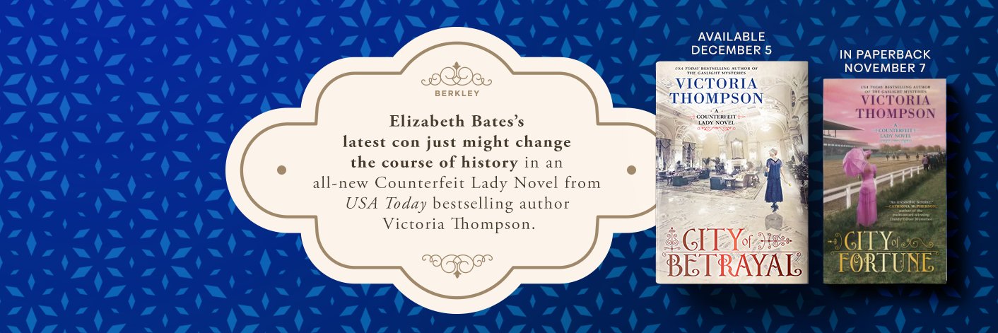 Victoria Thompson banner