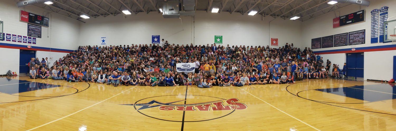 North Middle School banner