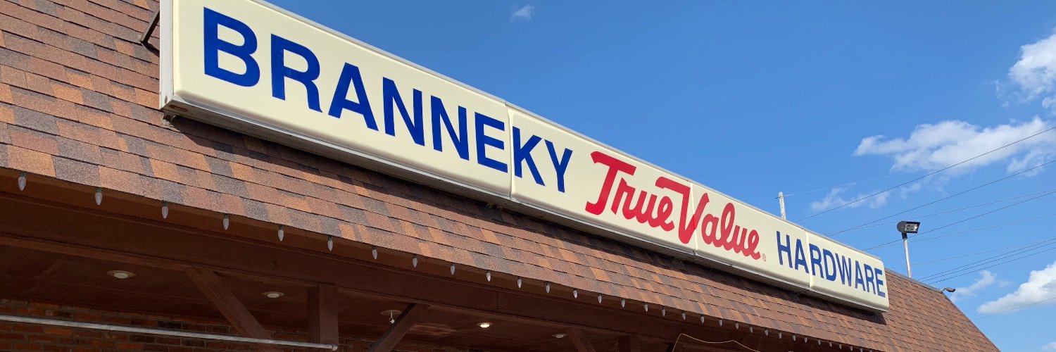 Branneky True Value Hardware banner