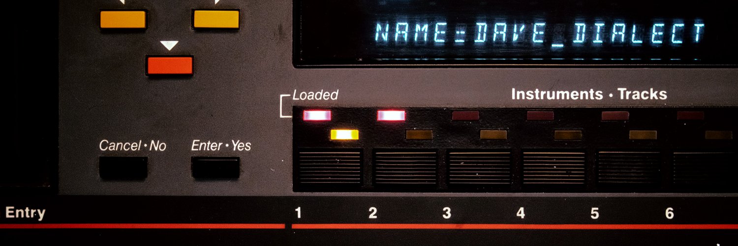DaveDialect's profile banner image