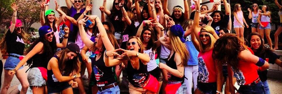 GW Alpha Delta Pi banner