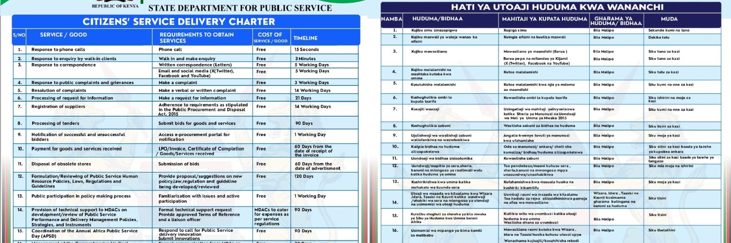 Public Service and Human Capital Development banner