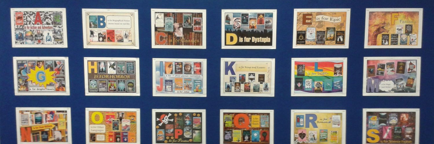 Gosforth Academy Libraries banner