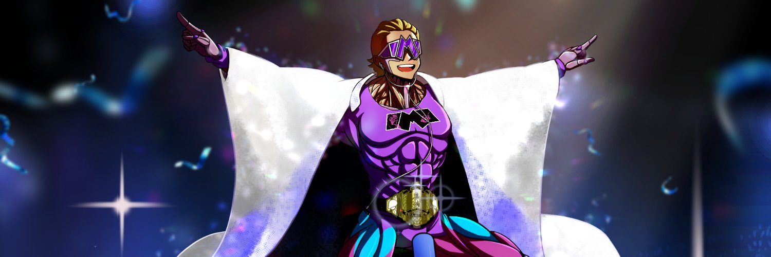 MACHOGOSAVAGE Pro Wrestler Vtuber banner