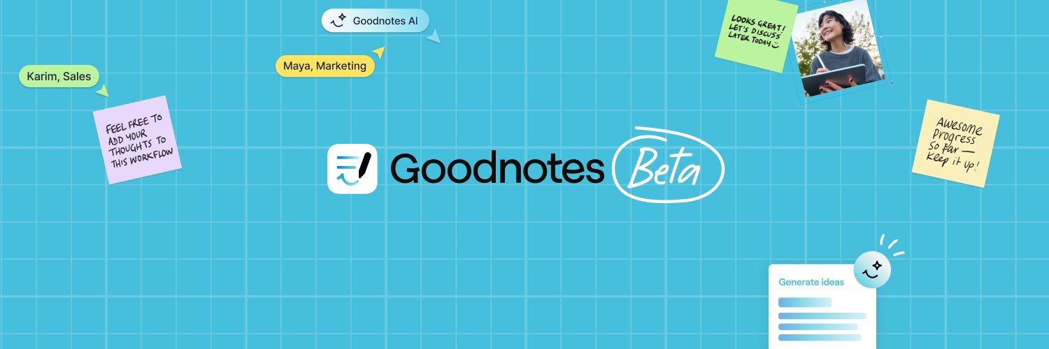 Goodnotes's banner