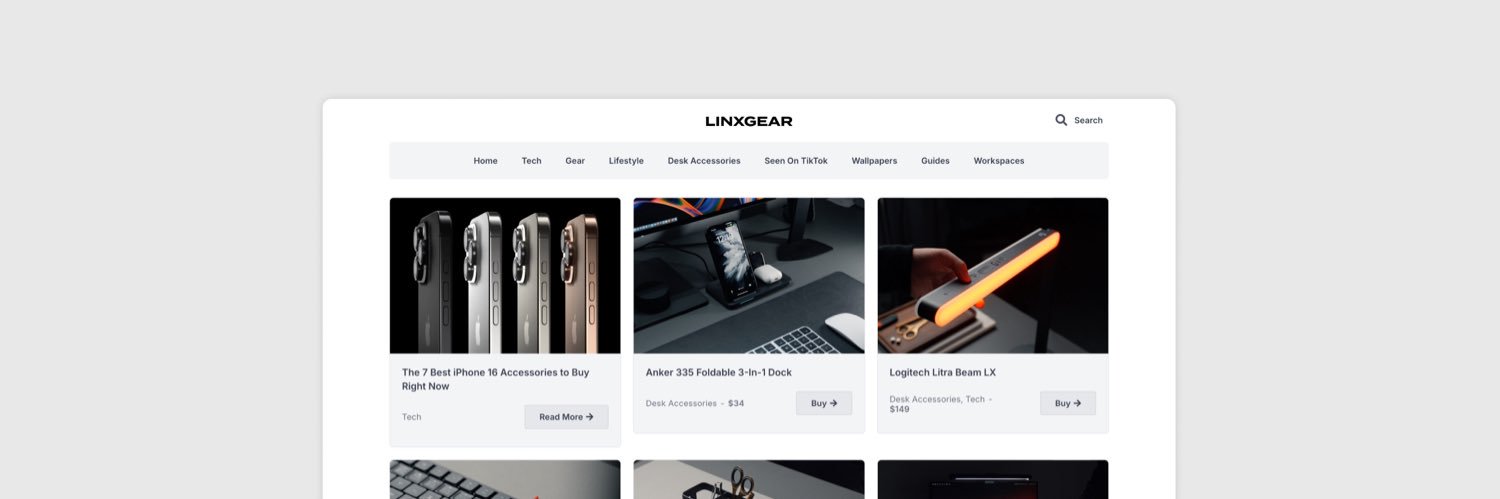 Linx_Gear's profile banner image