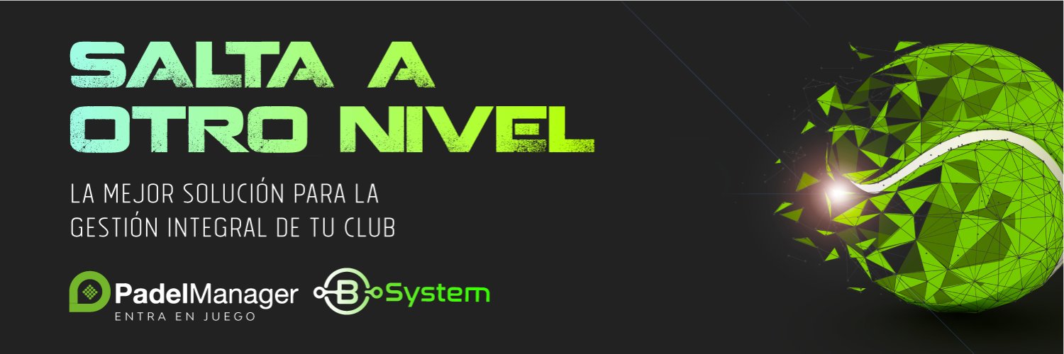 PadelManager banner