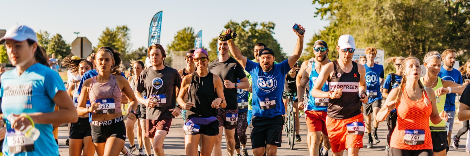 30 for FREEDOM banner