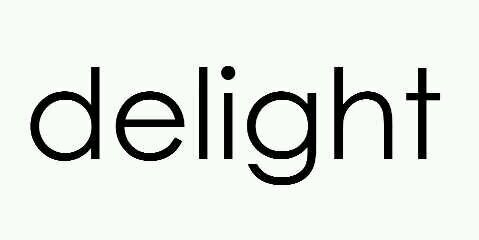 DELIGHT banner