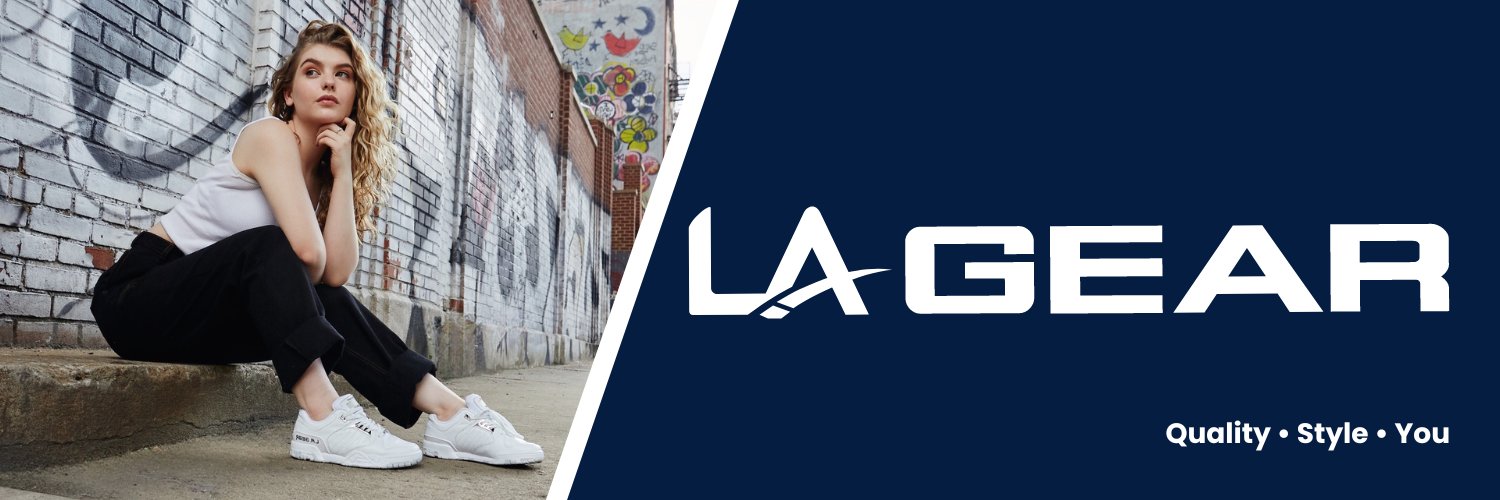 LA Gear banner