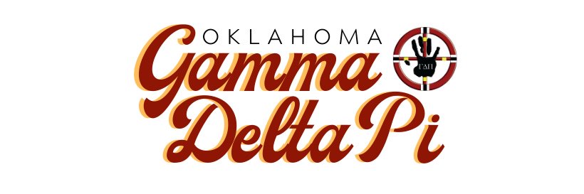 OU Gamma Delta Pi banner