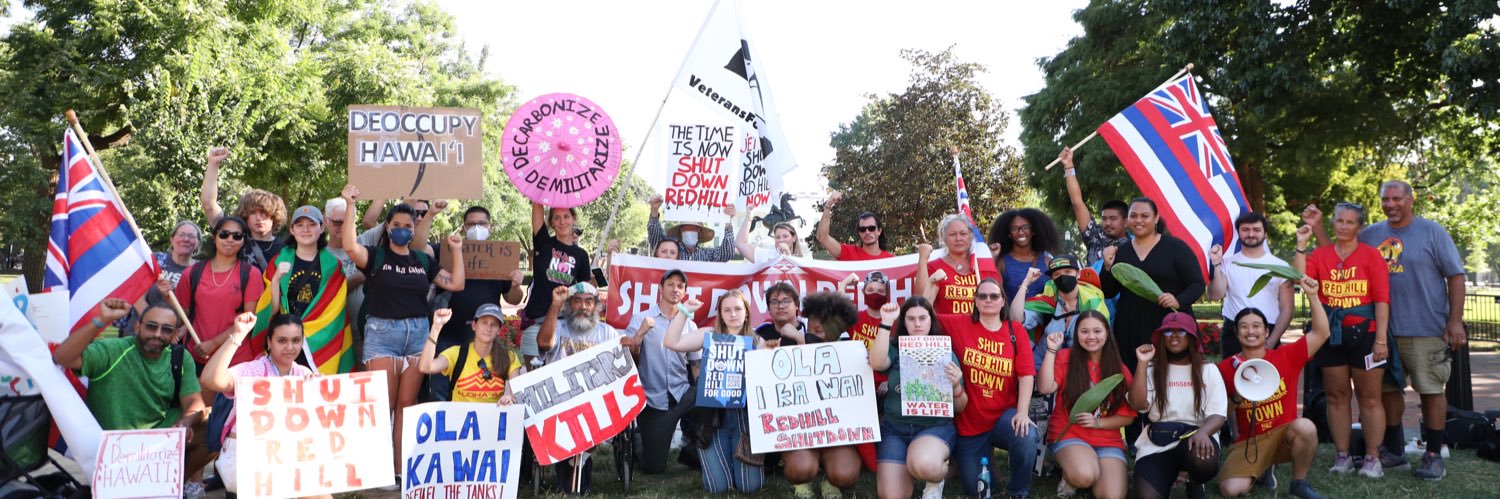 Victims of Capitalism Memorial Foundation's banner