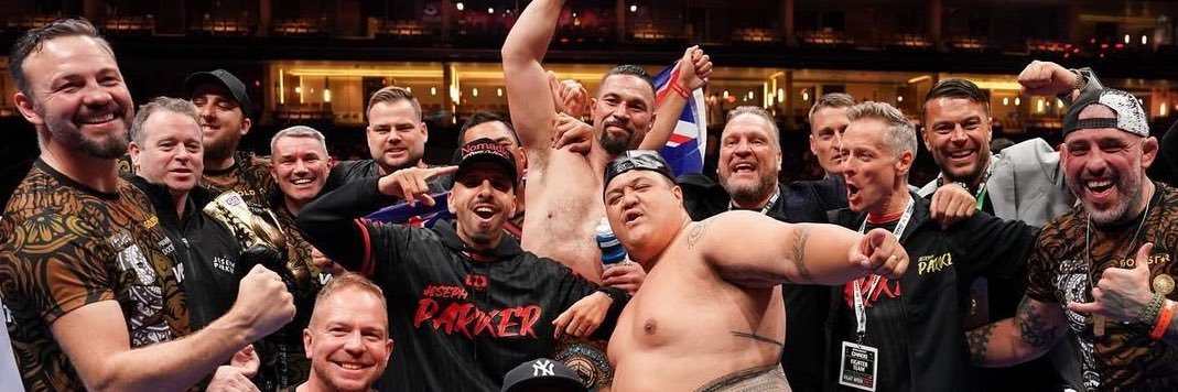 Joseph Parker's banner