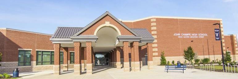 John Champe High School Community News banner