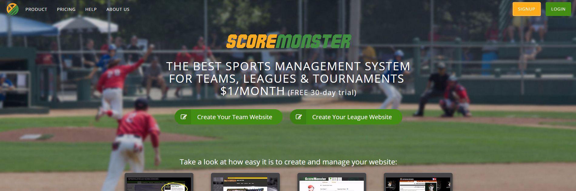 ScoreMonster banner