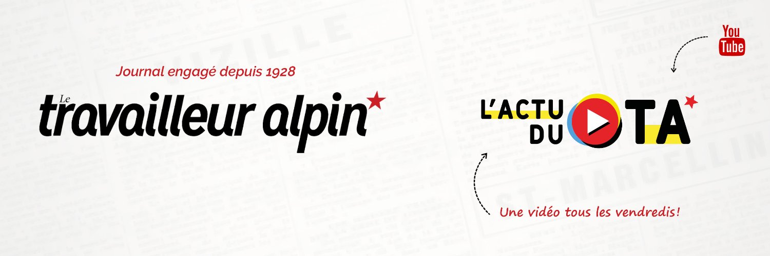 Le Travailleur alpin banner