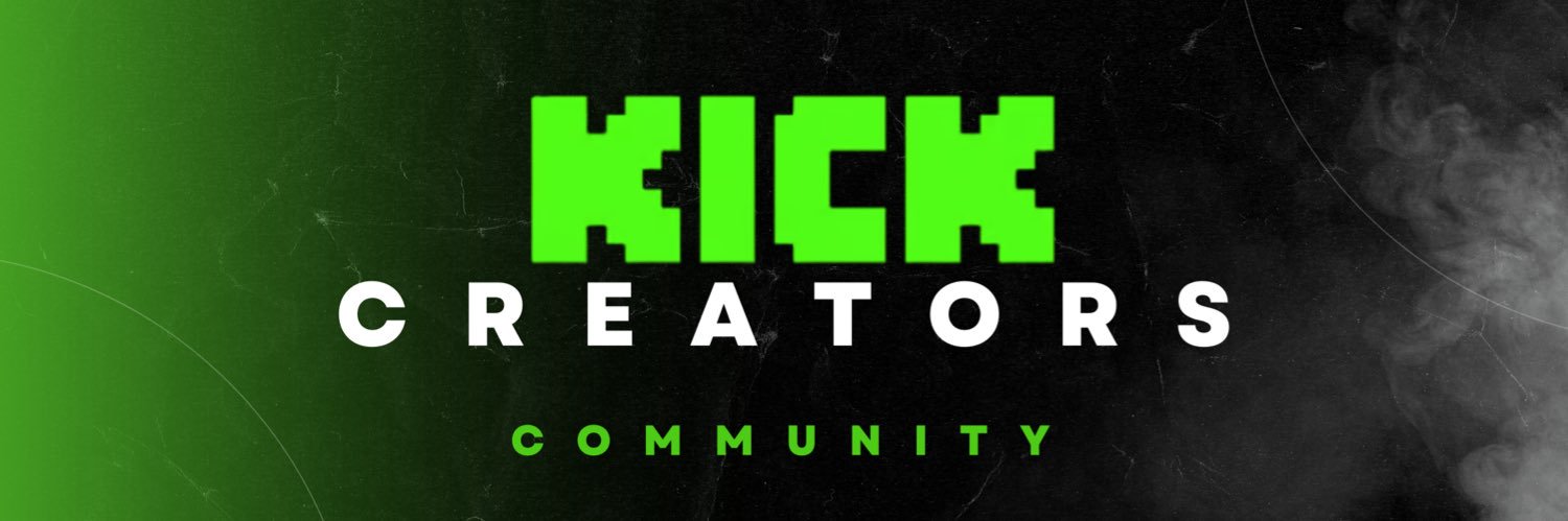 Kick Creators banner