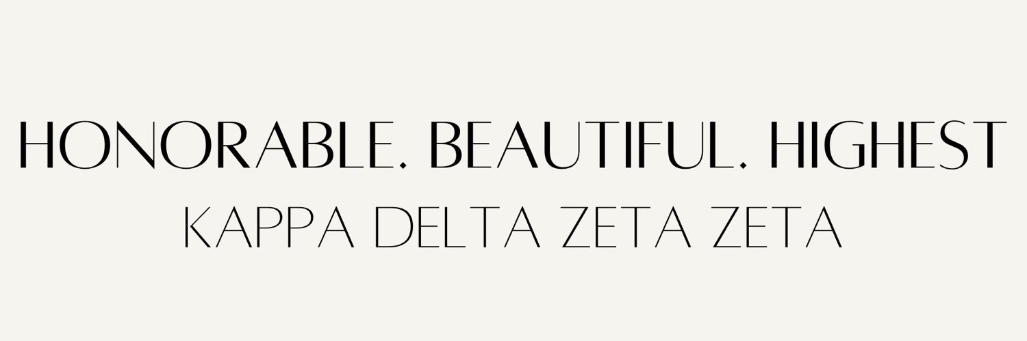 Kappa Delta ZZ banner