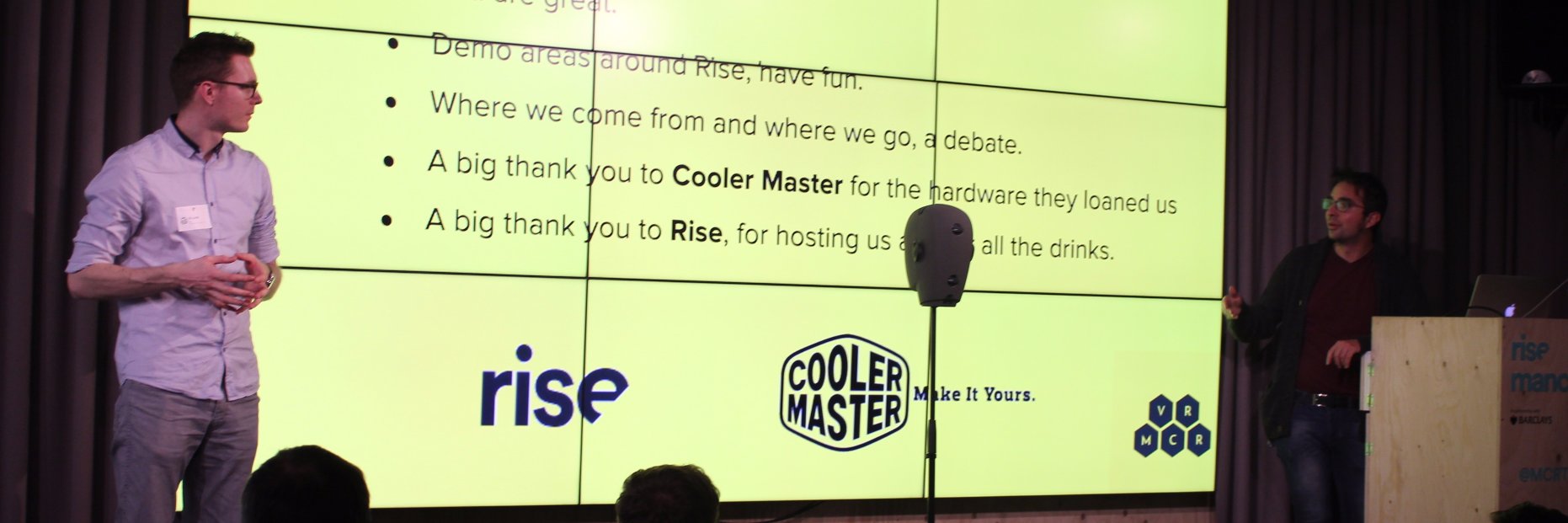 VR Manchester banner