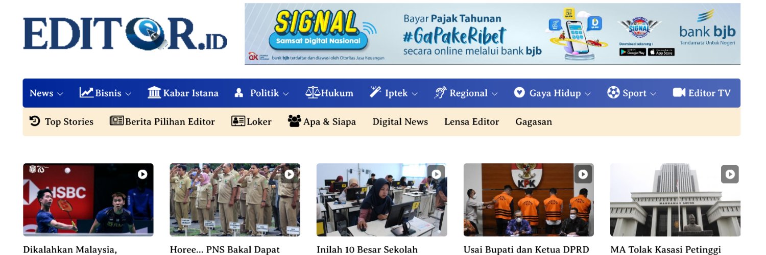 BERITA EDITOR banner