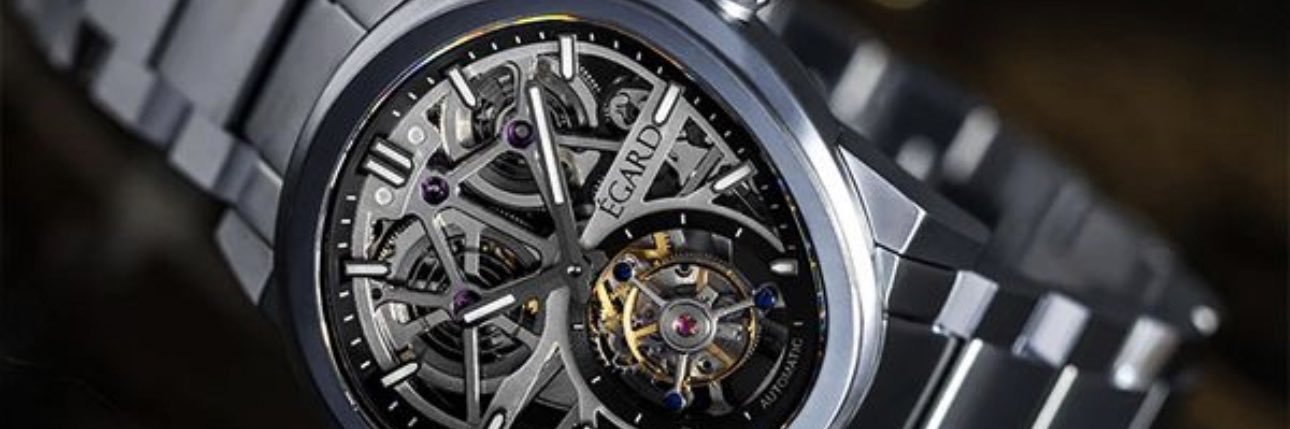 Egard Watch Company's banner