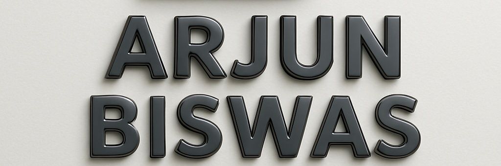 arjunbbiswas's profile banner image