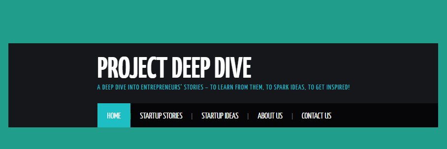 Projectdeepdive banner