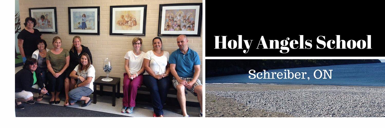 Holy Angels School banner