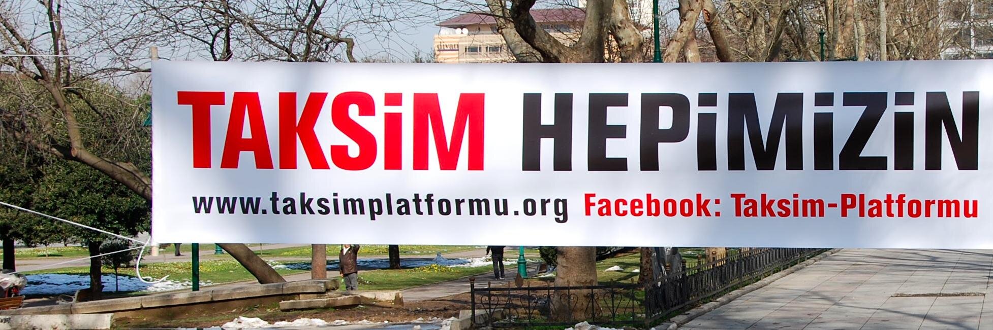 Taksim Platformu banner
