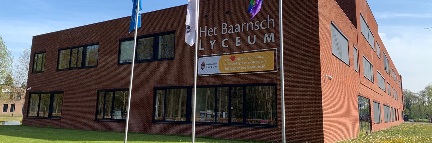 Het Baarnsch Lyceum banner