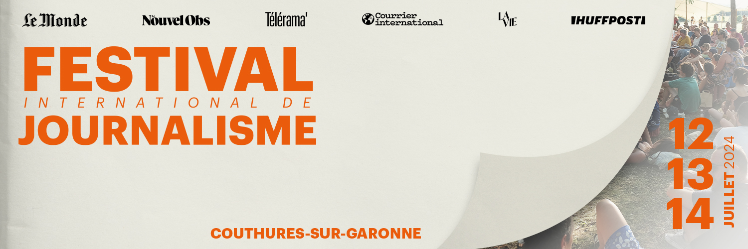 Festival international de journalisme banner