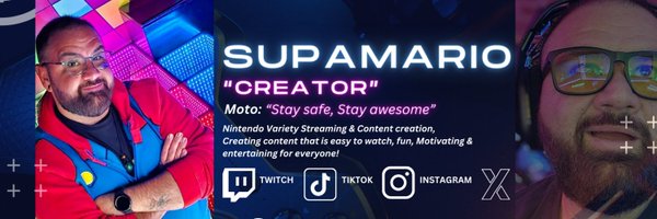SupaMario 😀 Profile Banner