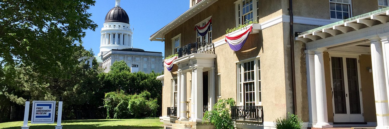First Amendment Museum banner