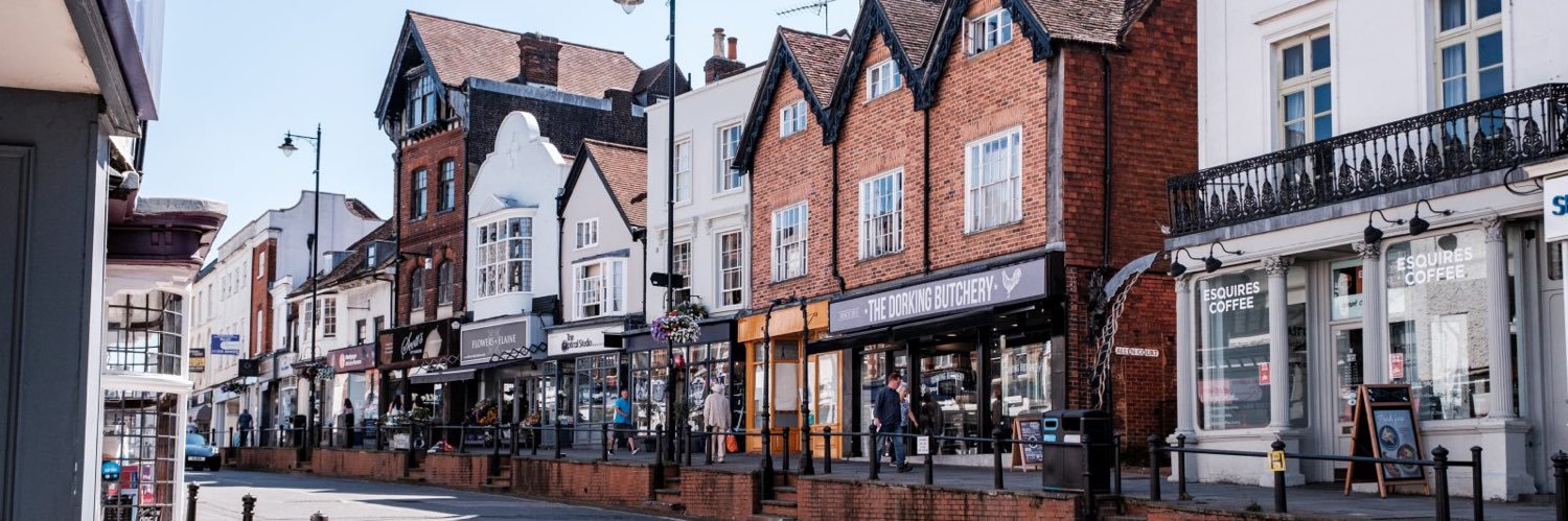 Hello Dorking banner