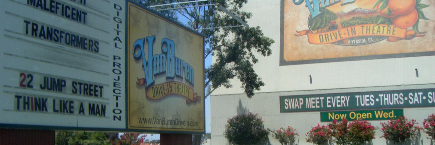 Van Buren Drive-In banner