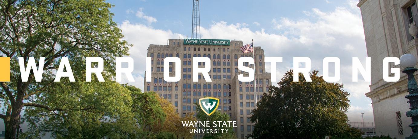 Wayne State University Graduate School banner