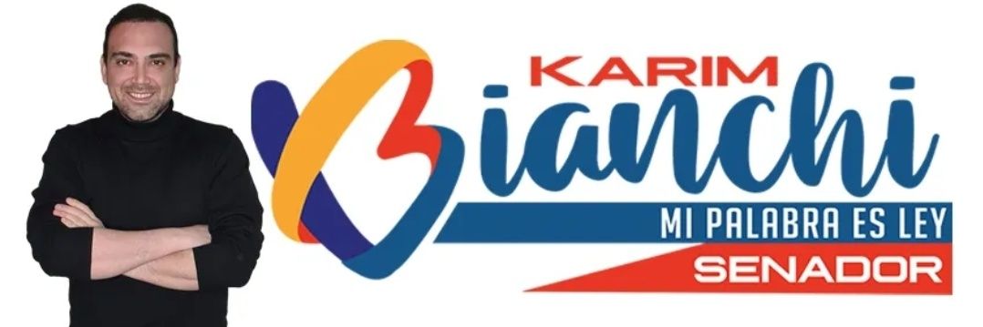 Karim Bianchi Senador banner
