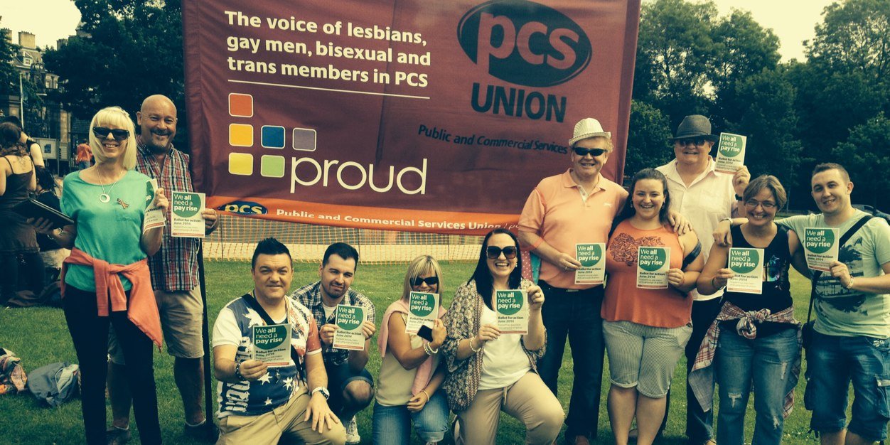 PCS Proud Scotland banner