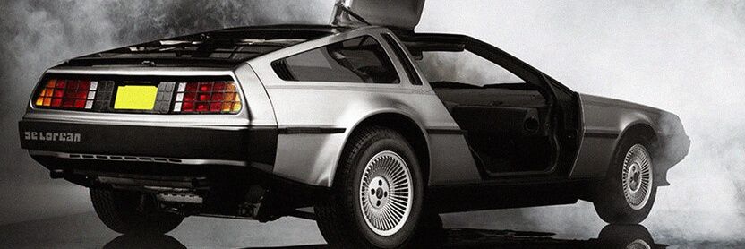 De lorean banner