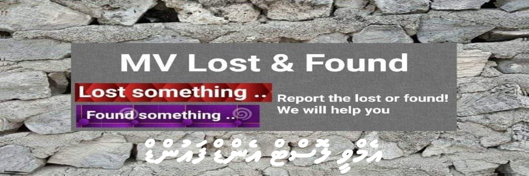 MV Lost & Found banner