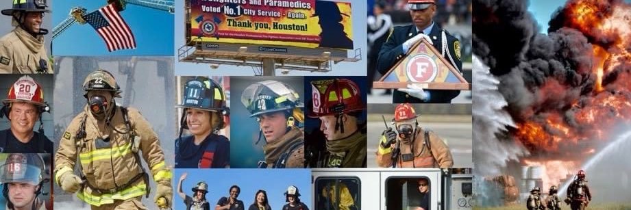 Houston Firefighters's banner