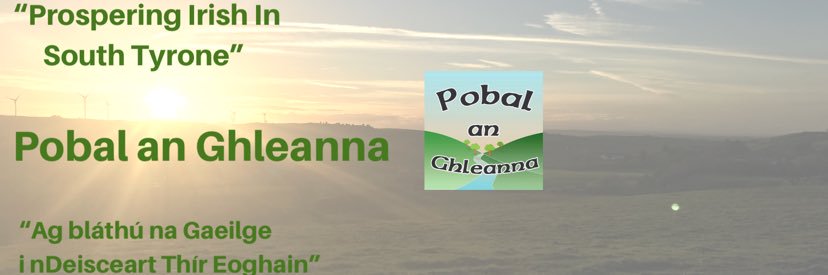 Pobal an Ghleanna banner
